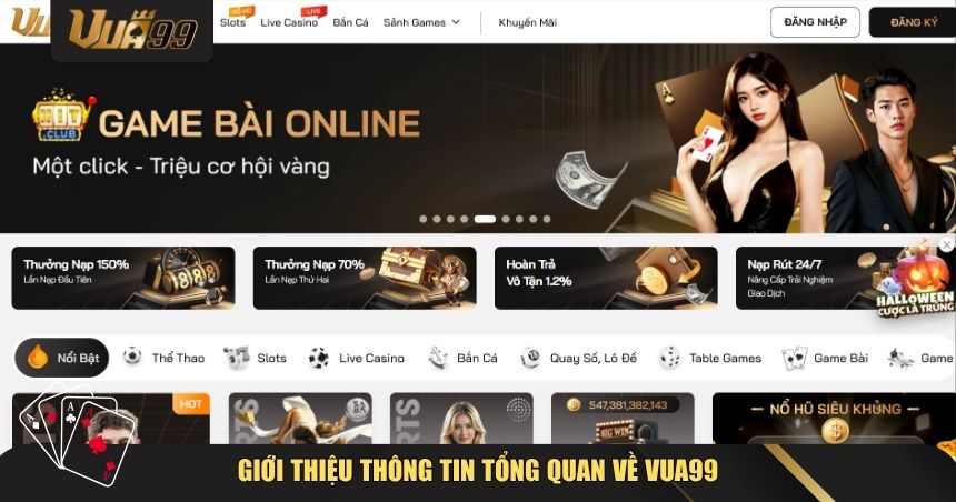 Giới thiệu thông tin tổng quan về VUA99